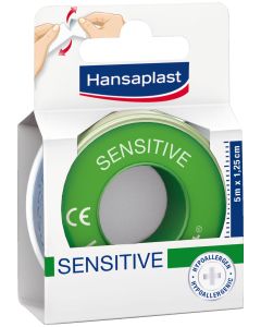 HANSAPLAST Fixierpfl.Sensitive 1,25 cmx5 m