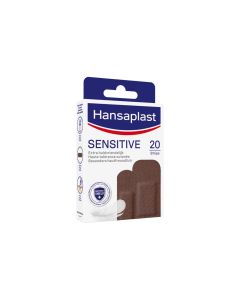 HANSAPLAST Sensitive Pflasterstrips hautton dark