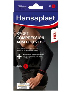 HANSAPLAST Sport Compression Arm-Sleeves Gr.L