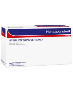 HANSAPOR steril Wundverband 10x15 cm