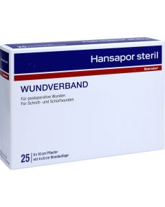 HANSAPOR steril Wundverband 8x10 cm