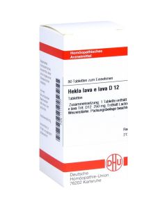 HEKLA lava e lava D 12 Tabletten