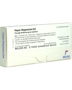 HEPAR MAGNESIUM D 4 Ampullen