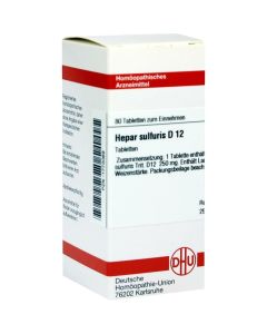 HEPAR SULFURIS D 12 Tabletten