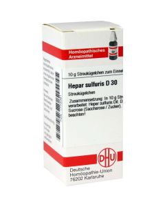 HEPAR SULFURIS D 30 Globuli