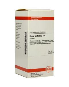 HEPAR SULFURIS D 30 Tabletten