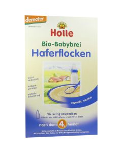 HOLLE Bio Babybrei Haferflocken