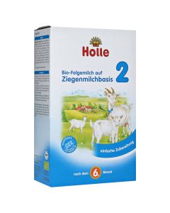 HOLLE Bio Folgemilch 2 auf Ziegenmilchbasis Pulver