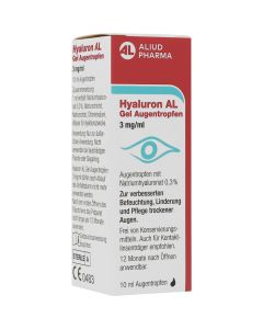 HYALURON AL Gel Augentropfen 3 mg/ml