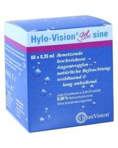 HYLO-VISION Gel sine Einzeldosispipetten