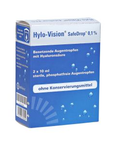 HYLO-VISION SafeDrop 0,1% Augentropfen