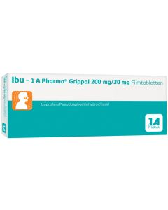 IBU-1A Pharma Grippal 200 mg/30 mg Filmtabletten