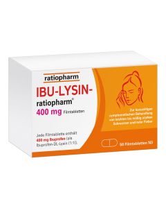 IBU LYSIN-ratiopharm 400 mg Filmtabletten