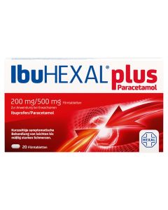 IBUHEXAL plus Paracetamol 200 mg/500 mg Filmtabl.