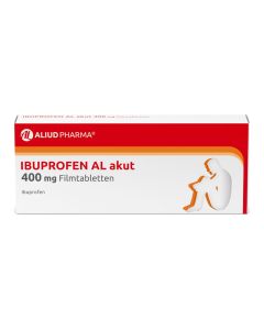 IBUPROFEN AL akut 400 mg Filmtabletten