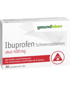 IBUPROFEN Schmerztabletten 400 mg Filmtabletten