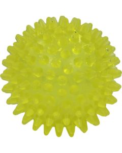 IGELBALL 8 cm gelb transparent