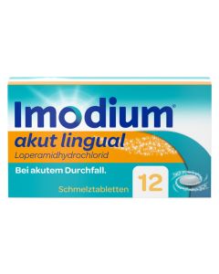 IMODIUM akut lingual Schmelztabletten