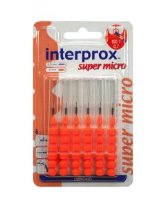 INTERPROX reg super micro orange Interdentalb.Blis