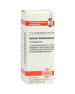 KALIUM BICHROMICUM C 30 Globuli