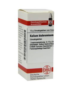 KALIUM BICHROMICUM D 30 Globuli