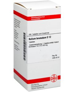 KALIUM BROMATUM D 12 Tabletten