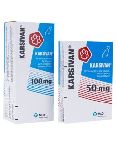 KARSIVAN 50 Filmtabletten f.Hunde