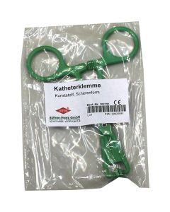 KATHETERKLEMME scherenform Kunststoff