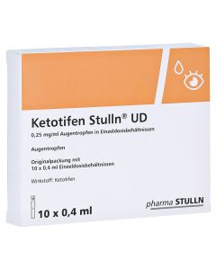 KETOTIFEN Stulln UD Augentropfen Einzeldosispip.