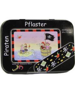 KINDERPFLASTER Piraten Dose