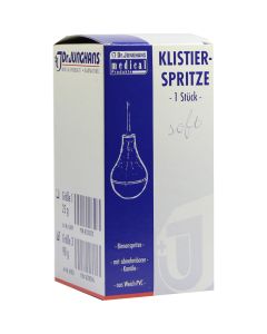 KLISTIERSPRITZE 90 g Gr.3 birnf.Weich-PVC