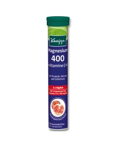 KNEIPP Magnesium 400+C+E Brausetabletten