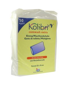 KOLIBRI comwash extra Waschhandschuh unfol.16x24cm