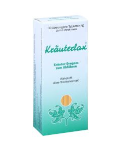 KRÄUTERLAX Dr.Henk 15 mg Kräuterdrag.z.Abführen