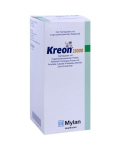 KREON 25.000 Hartkps.m.magensaftr.überz.Pellets