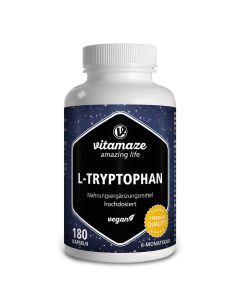 L-TRYPTOPHAN 500 mg hochdosiert vegan Kapseln