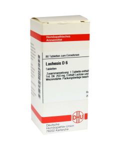 LACHESIS D 6 Tabletten