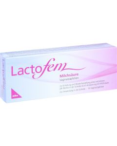 LACTOFEM Milchsäure Vaginalzäpfchen