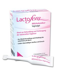 LACTOFEM Milchsäurekur Vaginalgel