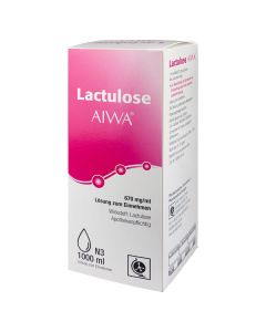 LACTULOSE AIWA 670 mg/ml Lösung zum Einnehmen