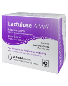 LACTULOSE AIWA Pflaumenaroma 10 g/15 ml Lsg.z.Einn