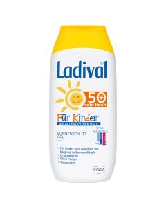 LADIVAL Kinder Sonnengel allergische Haut LSF 50+