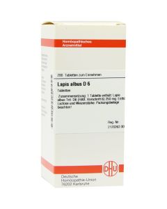 LAPIS ALBUS D 6 Tabletten