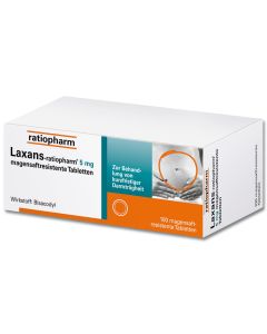 LAXANS-ratiopharm 5 mg magensaftres.Tabletten