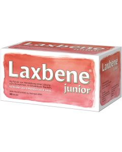 LAXBENE junior 4 g Plv.z.H.e.Lös.z.Einn.Kdr.6M.-8J