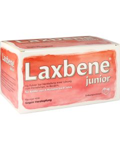 LAXBENE junior 4 g Plv.z.H.e.Lös.z.Einn.Kdr.6M.-8J