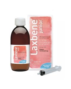 LAXBENE junior 500 mg/ml Lösung z.Einn.Kdr.6M-8J