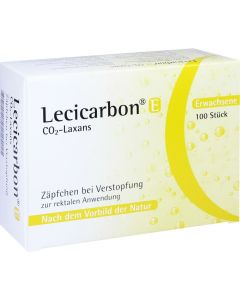 LECICARBON E CO2 Laxans Erwachsenensuppositorien