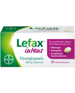 LEFAX intens Flüssigkapseln 250 mg Simeticon