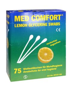 LEMON SWABS Mundpflegestäbchen